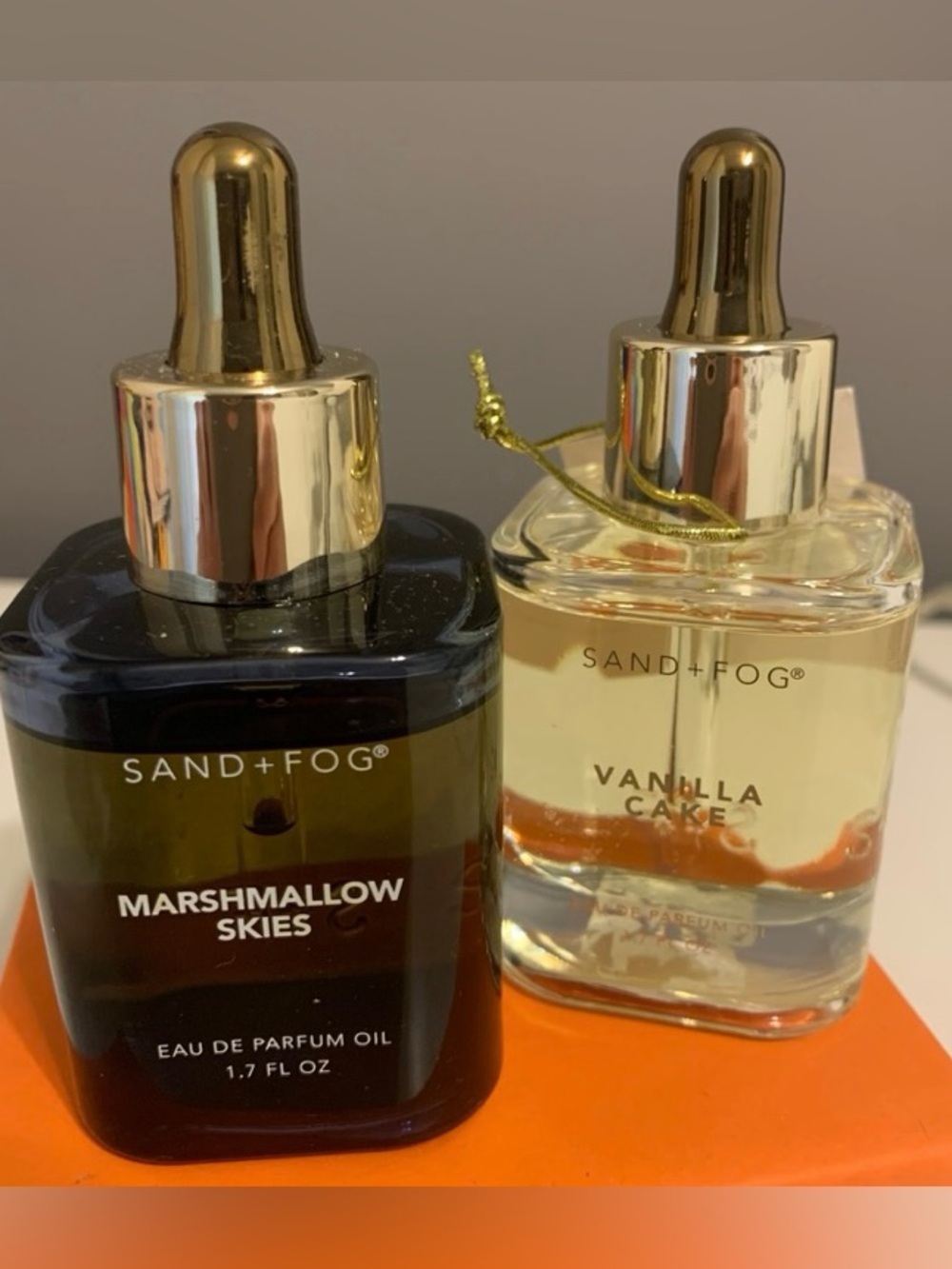 Sand+Fog Marshmallow Skies & Vanilla Cake Eau de Parfum Oils